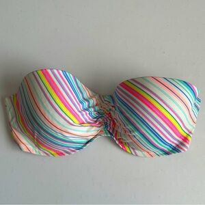 Victorias Secret Swim Rainbow Bandeau Top | 36DD